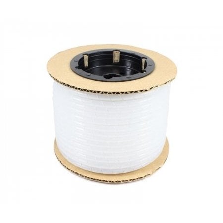 Kable Kontrol Cable Wrap, 1/8 in Inside Dia., 100 ft, Polyethylene SPW-125SP-NATURAL
